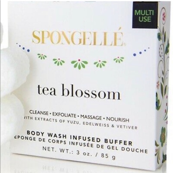 Spongelle Tea Blossom Body Wash & Buffer - Picture 1 of 3